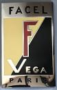 Emblem für Facel Vega V8